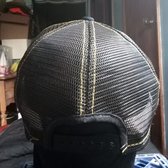 Deadstock Vintage AJD NASA Patch Snap Trucker Hat Cap - Picture 3 of 6